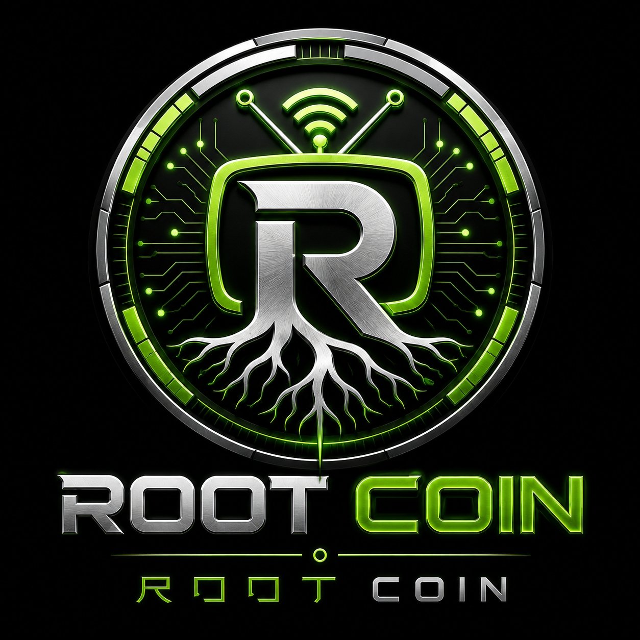 ROOT COIN Logo